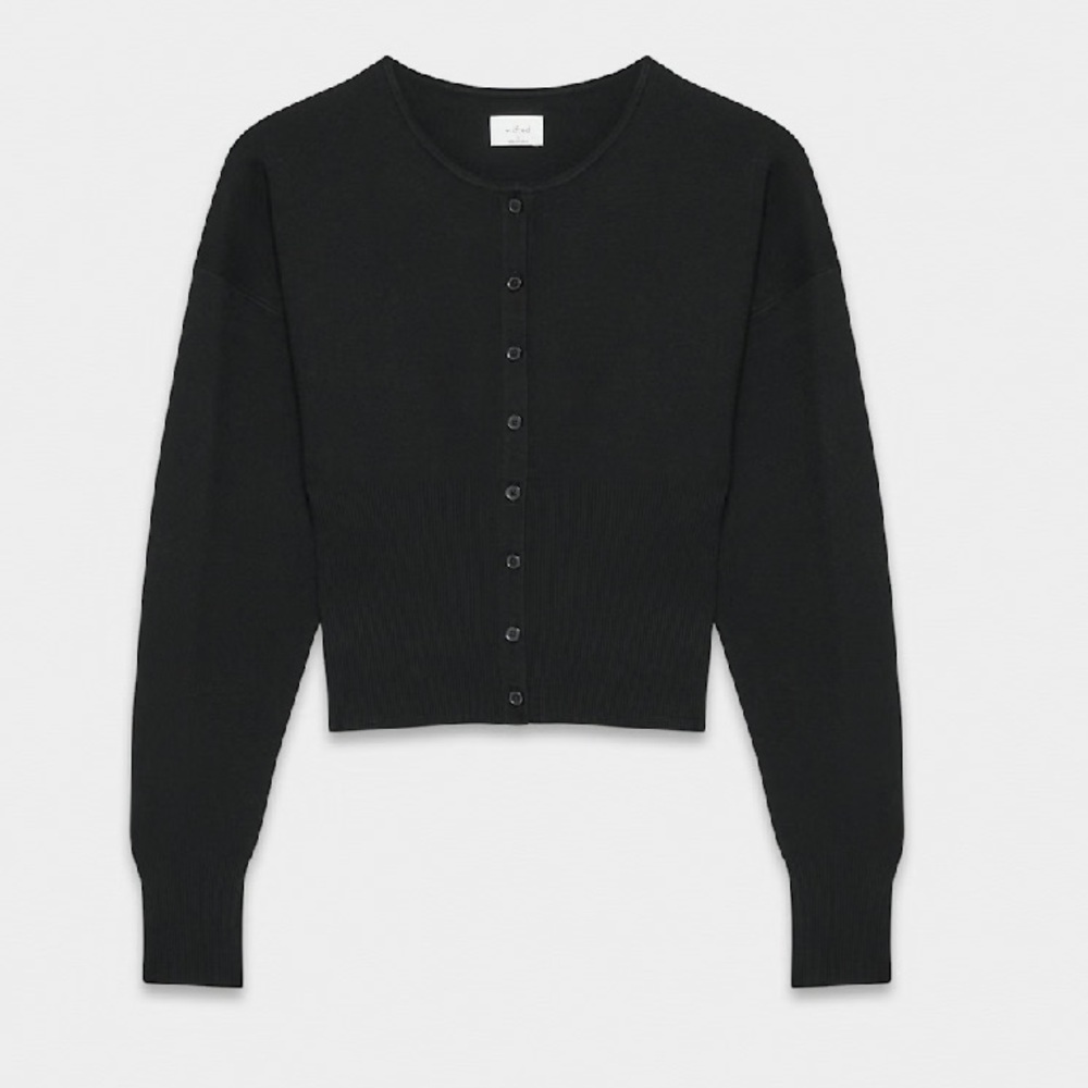 Golightly Cardigan - Wonder Yarn in black size large